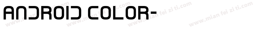 Android color字体转换
